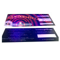 Silver foil printed on paper for anti-counterfeiting ticket  booklet coupon